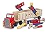 Melissa & Doug Big Rig Truck Wooden Building Set (22 pcs)