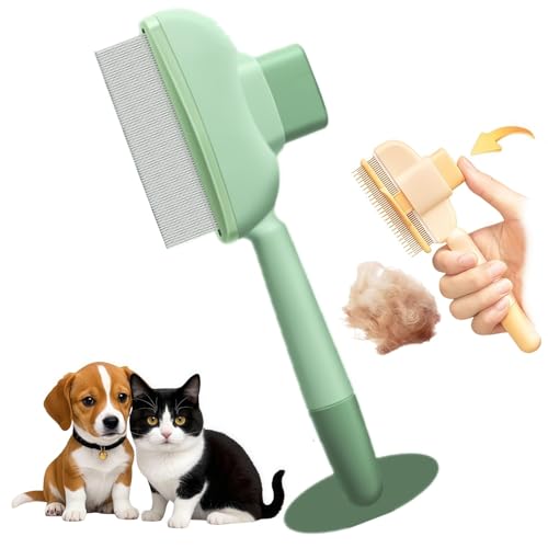 Stunning Cat Flea Combs For Short Hair Grey image