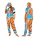 Yuiboo BasketballAdult Unisex One Piecing Pajamas for Women Men Loungewear Hooded Sleepwear