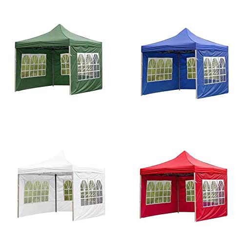 Outdoor Tent Cloth - 6.5x9.8 FT Outdoor Canopy Tent Cloth - 210D Oxford Cloth - Waterproof Rainproof Windproof and Sunshade Cloth with Window for Outdoor Patio Garden Backyard (Blue)