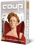 Coup Le jeu de cartes de stratégie pour adultes de l'univers dystopien, 16+ Années seulement, bluff psychologique & Jeu social de déduction exclusivement pour les joueurs adultes