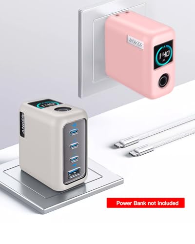 Coque silicone Anker pour chargeur USB C 140W Prime multiports - 5