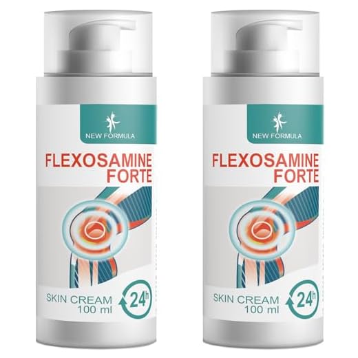 Flexo Samine Forte Crema - 200 ml (2x100ml), paquete de 2