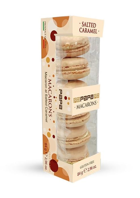 Macaron Caramello Salato conf da 6 pezzi 84 grammi