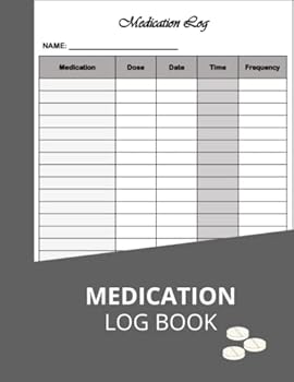 Medication Log Book: Medication Tracker – Daily Medication Checklist Organizer Log Book – 130 pages