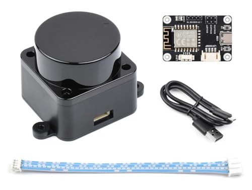 DTOF ���[�U�[ Lidar �Z���T�[ STL27L�ADTOF 360° �S���� Lidar�AUART �o�X�A�R���p�N�g �T�C�Y�ƍL�����蔼�a (DTOF LIDAR STL27L)