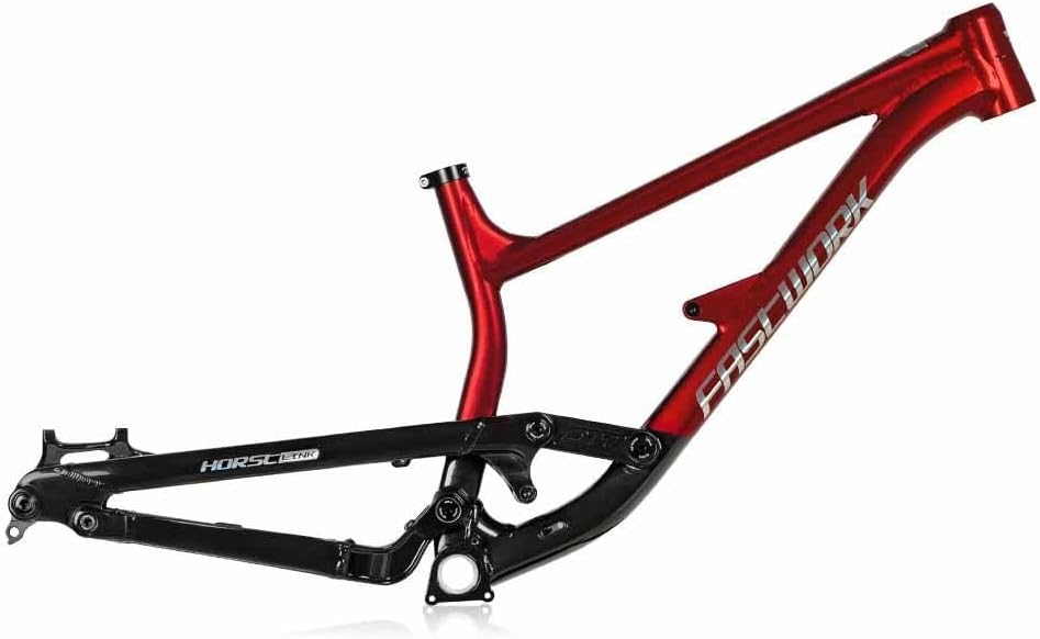 27.5er 16" DH Full Suspension Mountain Bike Boost Frame 12 * 148mm Thru Axle Aluminium Alloy Disc Brake Frame Travel 200mm, for 250 * 75mm Rear Shock Absorber