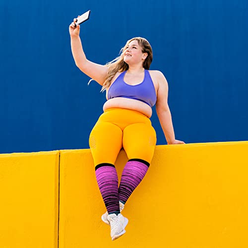 Diu Life Plus Size Compression Socks For Women & Men 20-30 Mmhg Extra Wide Calf Knee High Support Socks For Circulation #TOP5