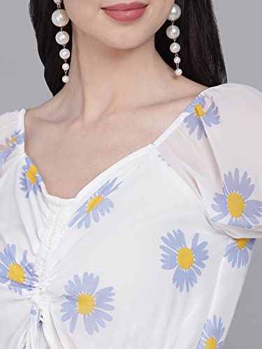 Image of FUNDAY FASHION Women's Fit And Flare Knee Length Dress