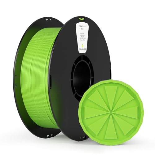 kexcelled PLA Filament 1.75mm Lemon Green, 1kg, Toughness Enhanced