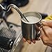 ENLOY Milk Frothing Pitcher, 12oz/20oz Stainless Steel Jug, Espresso Machine Accessories, Cappuccino Latte Art, Steam Pitcher with Art Pen