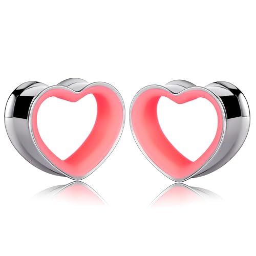 Maxbott �n�[�g�^���g���l���v���O 316�X�e�����X�X�`�[�� �n�[�g����_�u���t���A�C���[�Q�[�W �g���l�� �X�g���b�`���[ �{�f�B�s�A�X �C�������O �W���G���[ ���f�B�[�X �����Y 8mm-19mm (�V���o�[�s���N 8mm (0G))