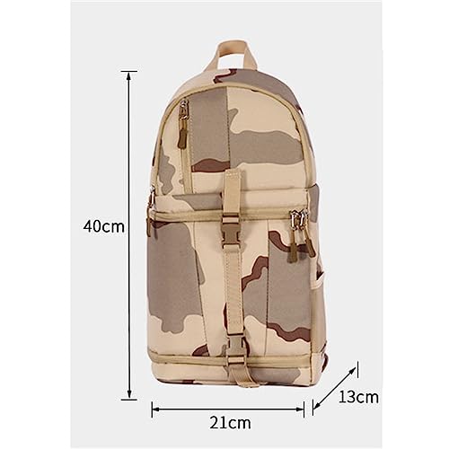 Bolso de hombro para cámara con protección sísmica y patrón de camuflaje exterior 3