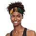 Cjfognsoa Rasta Bandanas for Men Country Flag Sports Headbands Jamaica Head Bands for Women's Hair Fashion Headbands Lions Bandana for Men Stretchy for Women Sweatbands for Head Workout