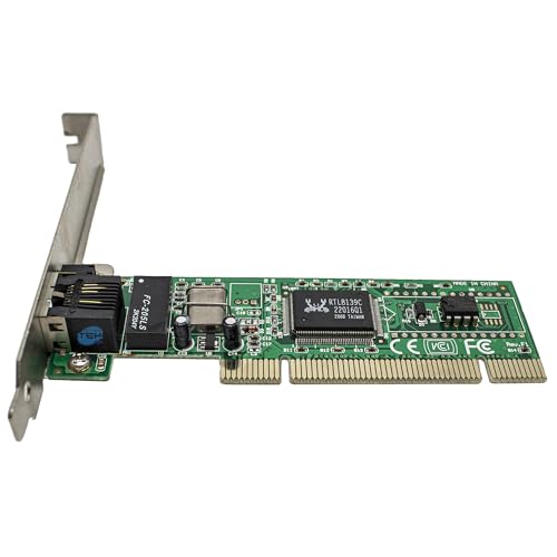 Tarjeta de red LAN Ethernet RJ-45 PTC-101TX-II SIMPLETEK PCI 32 bits 10/100 reacondicionado