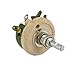 Aexit 25W 20 Variable Resistors Ohm Ceramic Wirewound Potentiometer Rheostats Adjustable Resistor