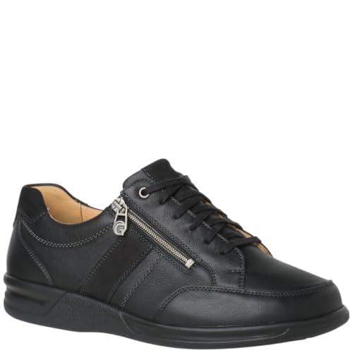 Preisvergleich Produktbild Ganter Herren Kurt-K Sneaker, schwarz, 42 EU X-Weit