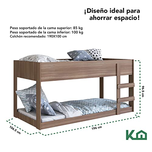 La mejor selección de Literas para Niños Baratas . 21 Literas para Niños Baratas marca Kingshouse (3)