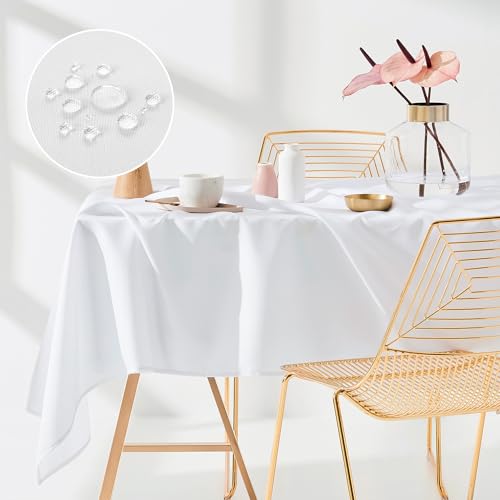 ROOM99 Aura Tischdecke Weiß 130x180cm