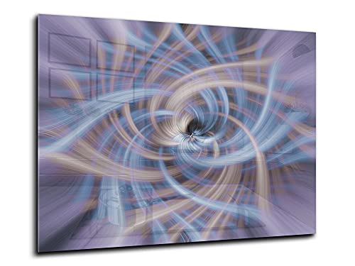 Canvasfly Wandpaneele für Küche Deko-Spritzschutz für Küchenrückwand Glas Bilder Gehärtet Küchen-Deko Glasplatte aus Vorgespanntem Glas Küchenrückwandplatte 90x60 Entwurf