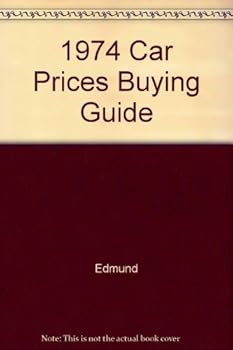 Paperback 1974 Car Prices Buying Guide Book