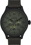 Timex Expedition Field Chronograph 43mm Men's Analog Watch | INDIGLO Backlight | Durable Comfortable Adjustable Strap | Rugged Outdoor Watch | 100M Water Resistance