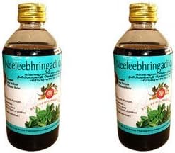 Neelibringadi Coconut Oil - 200ml by AVP (Pack of 2)