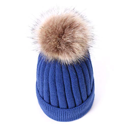 Gorro Beanie Sombrero Hat Gorro De Invierno para Mujer, Gorro con Pompón...