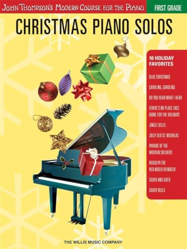 Christmas Piano Solos - First Grade (Book Only): John Thompson's Modern Course for the Piano