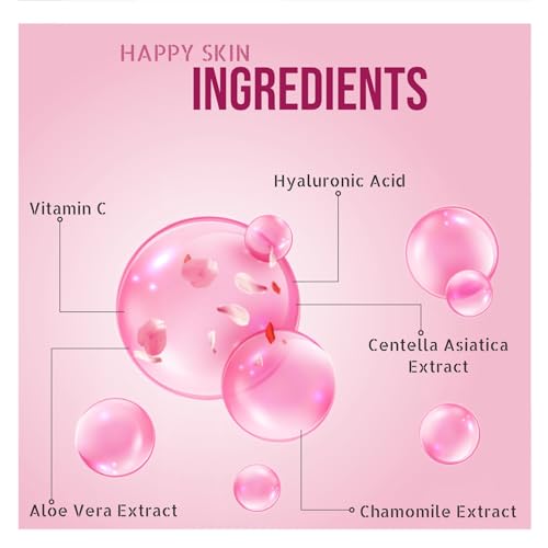 Image of NEW YORK BEAUTYRose Radiance Glow Skin Toner | Vitamin C & Hyaluronic Acid | Infused With Centella Asiatica Extract | BRIGHTENS & IMPROVES SKIN RADIANCE DEEP HYDRATION & PLUMPING EFFECT | Balances pH Levels | Women & Men | 100ml