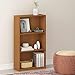 Furinno BASIC Book Shelf, 3-Tier Modern Bookshelf, Bookcase with Open Shelves, 9.3