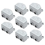 Connexions puissantes : capable de gérer jusqu'à 60 A, ce bornier rapide est parfait pour les applications nécessitant des connexions électriques solides sans risque de surchauffe.