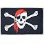 Pirate Red Scarf