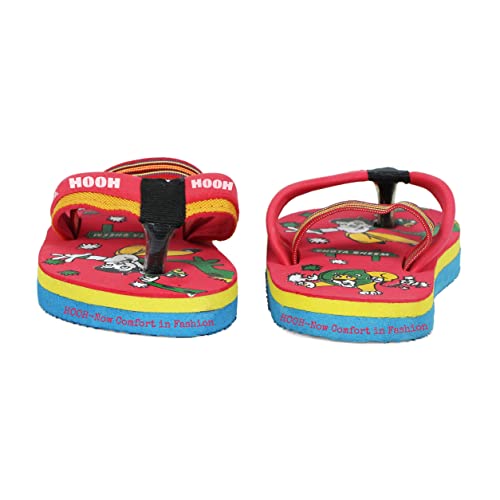 Image of HOOH Kids Cute Cartoon Slippers for 6 Months to 5 Years of Boys and Girls (Backstrap up to 24 Months only)