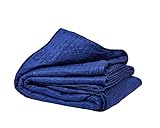 Gravity Cooling Blanket: The Weighted Blanket for Sleep | Premium Weighted Blanket with Removable Cover | Generation 2 with Button/Ties Fastening System | Navy, 20lbs, 48'x72'