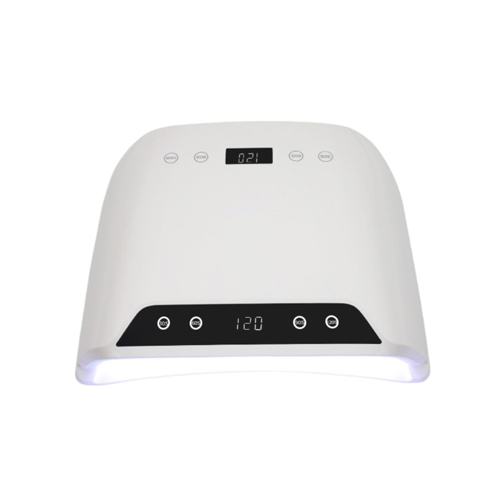 Lampa do paznokci, 2 Szt. 72 Diod LED Do Zdobienia Paznokci Z Wyświetlaczem LDC I 4 Timerami Manicure Żelowego Lub Domowych Stylizacji,na podróż do domu