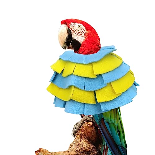 Bird Collar for Macaw Parrots Feather Plucking Parrot Anti Bite Collar Full Body Shield