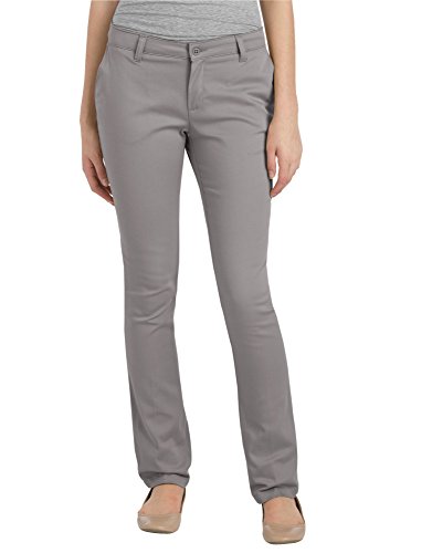 Image of Dickies Girls' Plus Size Stretch Straight Leg Pant
