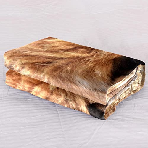 Couverture de lit douillette alpaga marron pour des nuits pleines de tendresse - 3