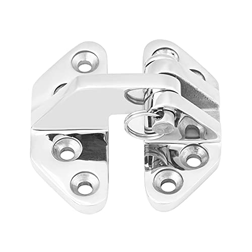 KIMISS Marine Hatch Hinge, Stainless Steel Marine Boat Hatch Hinge Removable Pin Hardware