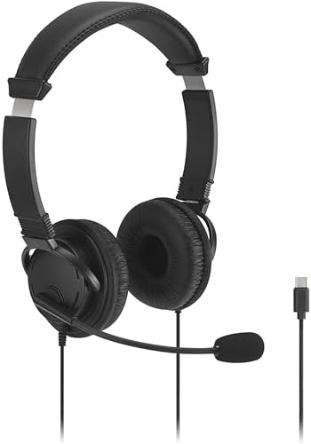 Miniatura 13 de Kensington Auriculares USB de alta fidelidad con micrófono (K97601WW), color negro