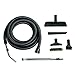 Price comparison product image Cen-Tec Systems 93796H Generic 3m Hose, Tools and Accessories with Chrome Extension Tube for 32mm Vacuum Cleaners Compatible with Numatic (Henry, Hetty, Basil, George) and Others