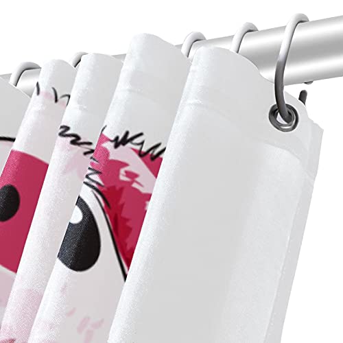 Rideau de douche carlin et cochon imperméable 183x183 cm
