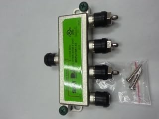 DirecTv MSPLIT4R1-03 Approved WNC 4-Way Wide Band SWM Splitter