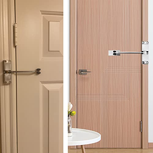 Spring Door Closer, Stainless Steel Adjustable Automatic Door Closer For Residential/Commercial Use, Stainless Steel Surface Mounted Door Closer (Bm1-2Pcs) #TOP5