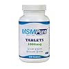 KALA HEALTH MSMPure MSM Tablets 120 Count and Muscle & Joint Cream 2oz Bundle
