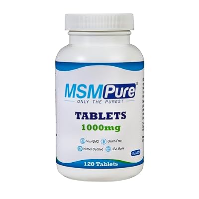 KALA HEALTH MSMPure MSM Tablets 120 Count and Muscle & Joint Cream 2oz Bundle