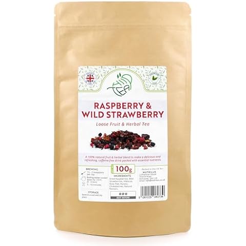 Hiip Raspberry & Wild Strawberry Fruit Tea Cover