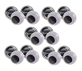 Googly Eyes Buttons - 1.25 inches - 10 pins per pinback button pack
