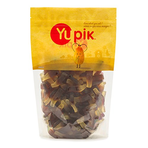 Yupik Gummies, Cola Bottle, 2.2 Lb, Chewy Candy #TOP10